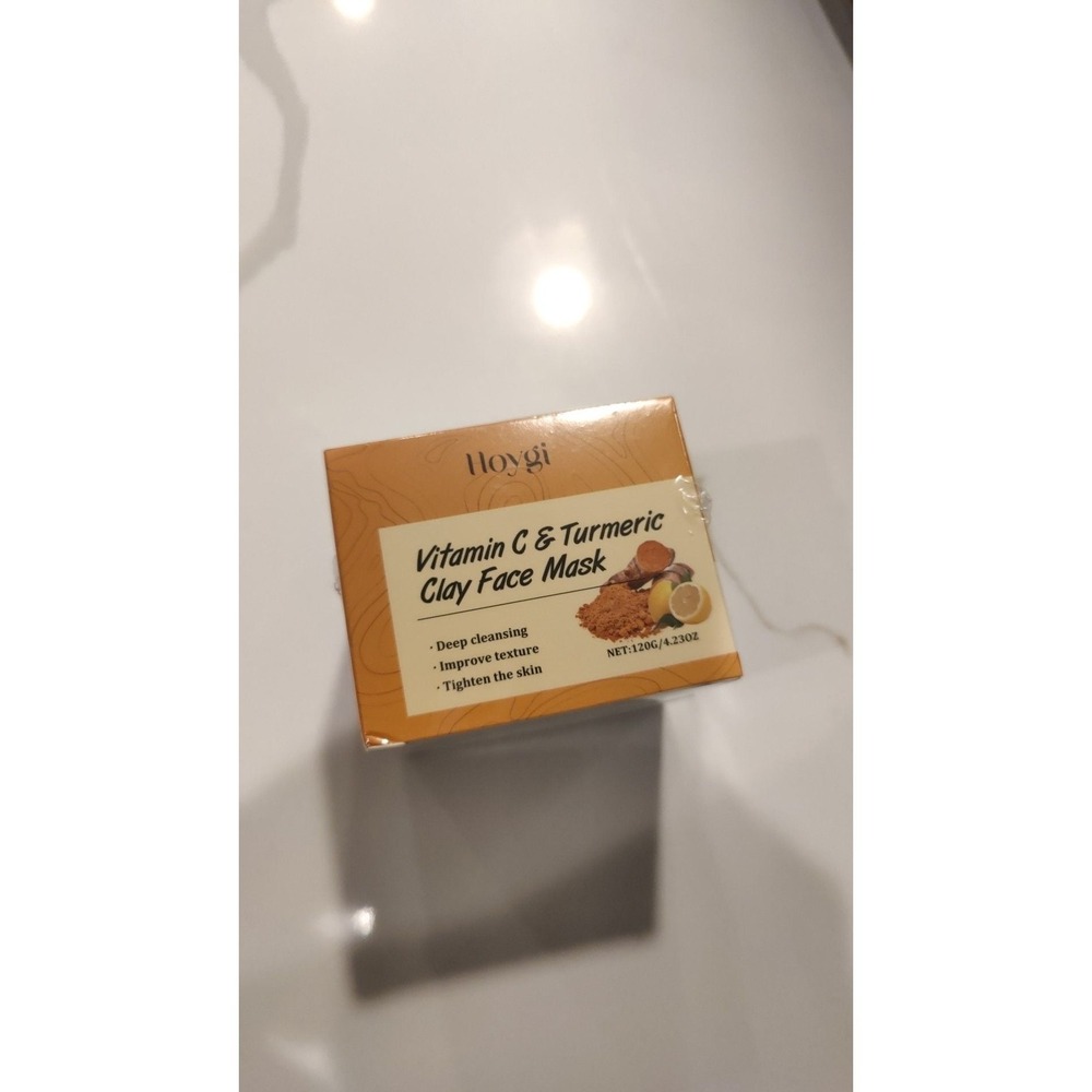Hoygi Vitamin C & Turmeric Clay Face Mask 120g/4.23oz